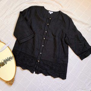J. Jill- Linen Blouse